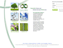Tablet Screenshot of ecologicgreenproducts.com